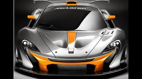 MCLAREN P1 GTR (Alpha Model 1:24)