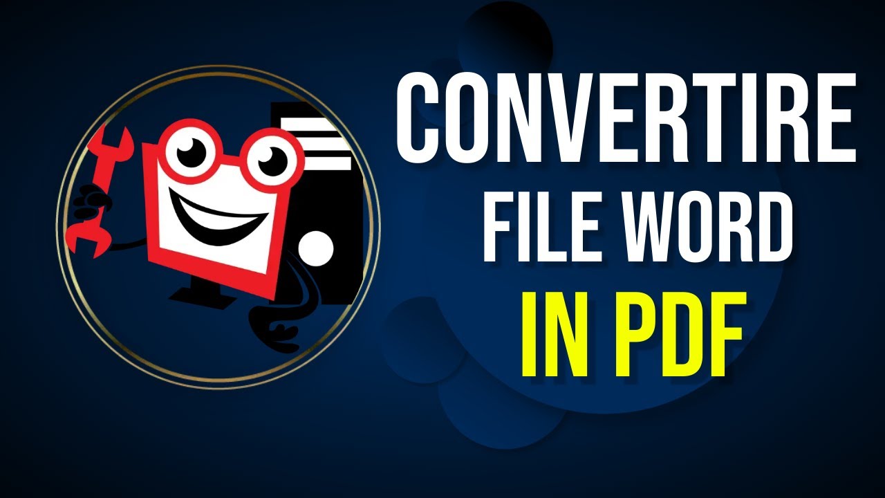 Come convertire un file Word in Pdf