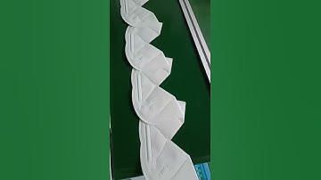 Kn95 mask body with insert nose bridge making machine