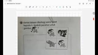 MATEMATIK TAHUN 1 : PENYELESAIAN MASALAH PECAHAN