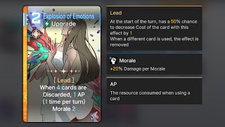 Neutral card explosión of emotions BUGGED, dont give ap / Chaos Zero Nightmare 