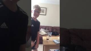 Vinegar challenge gone wrong😭
