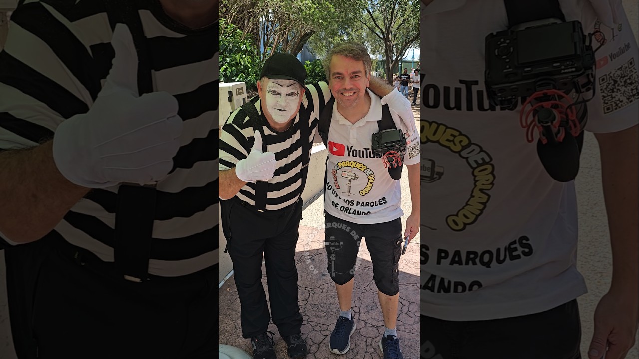Eu e o Tom, o mímico, 25/06/2026 #tomthemime #seaworldmime #seaworldorlando