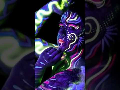 UV light Full Body Paint