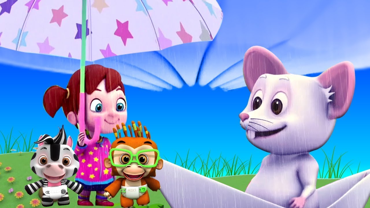 Ich höre Donner | Kinderreime auf Deutsch | I Hear Thunder | Little Treehouse Deutschland