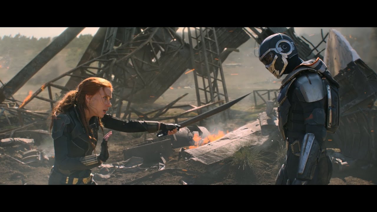 Natasha vs Taskmaster Final Fight Scene #BlackWidow - YouTube