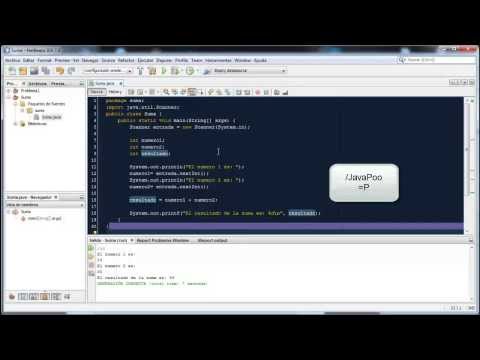 Curso JAVA - 2 (Suma de dos enteros)