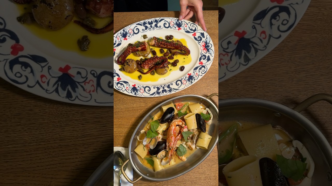 Пицца, паста и осьминог - Боккончино на Патриках