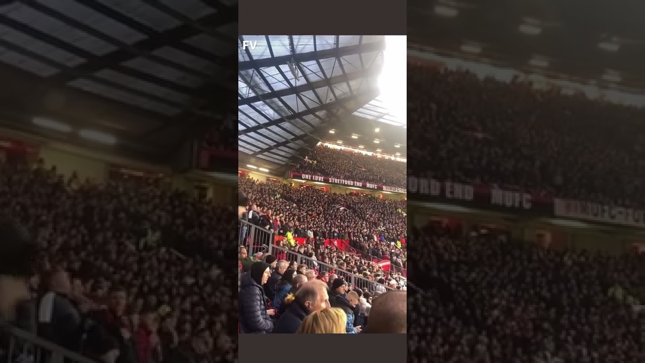 Fans Chant ELANGA'S name at Old Trafford after their loss to Middlesbrough!