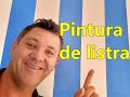 Como fazer pintura de listra em parede #listras,#papel, #parede, #arte,#casa