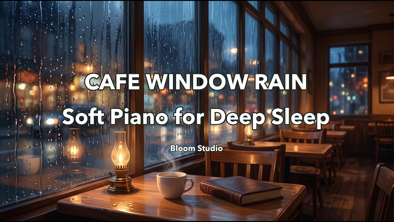 Watch Quiet Cafe Window Rain Sounds with Soft Piano Music for An Easy Sleep by the Rainy Glass on YouTube Watch Quiet Cafe Window Rain Sounds with Soft Piano Music for An Easy Sleep by the Rainy Glass on YouTube