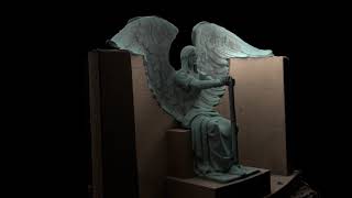 Haserot Angel - Photogrammetry Model James Mcgill Monument 3d Photogrammetry