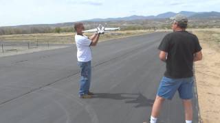 Bungee launching an EDF