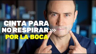 'Pega tus labios con cinta para no respirar por la boca' ¿Es recomendable este trend?