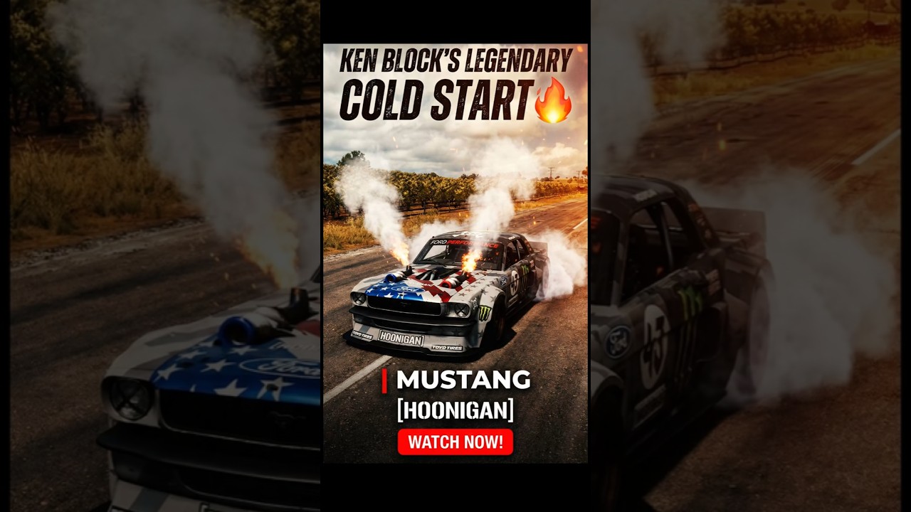 Ken Block’s Legendary Hoonigan Cold Start| 