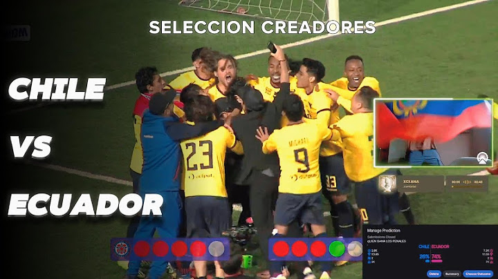 ⚽ ¡LOCURA TOTAL! Ecuador vs Chile | Selección de Creadores | Penales, Goles y Momentos ÉPICOS 🔥