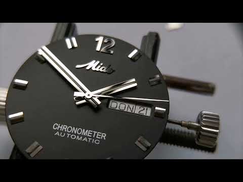 Mido All-Dial Chronometer Day-Date (Eta 2836-2 COSC Repair Restore Maintenance Timepiece Dissemble