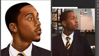 REALISTIC DIGITAL PAINTING TUTORIAL USING ADOBE PHOTOSHOP CS6 screenshot 5