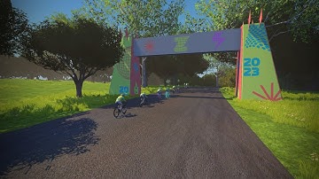 Stage 4 Tour de Zwift - London B distance