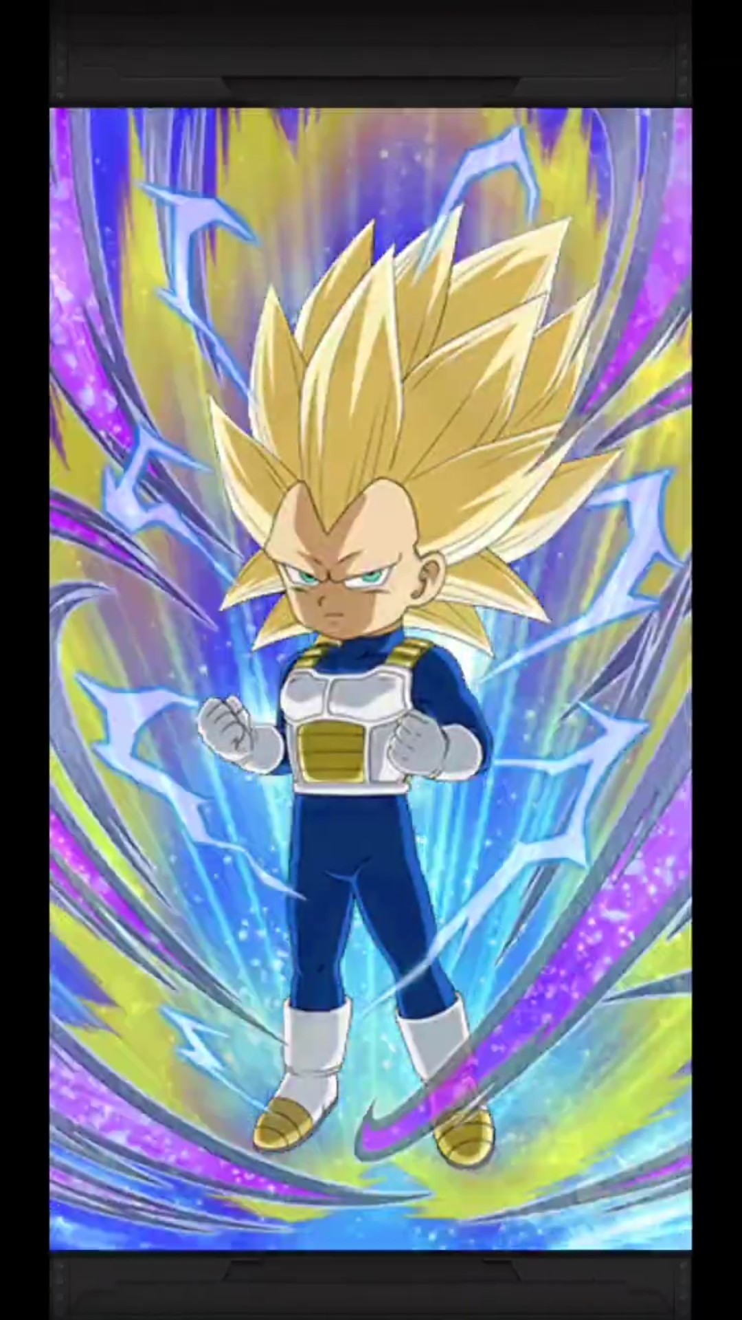 ドッカンバトルダイマベジータ】安定の戦闘力]ベジータ(ミニ)(DAIMA)の