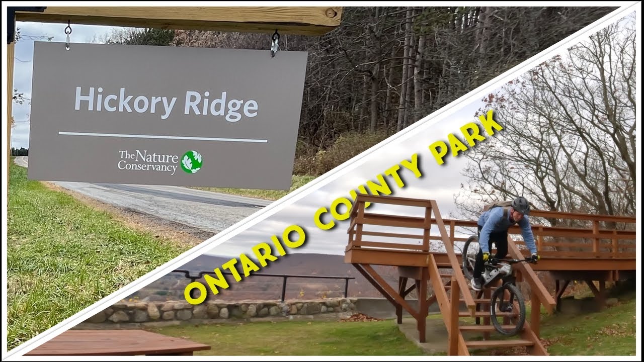 Hickory Ridge | Ontario County Park | Finger Lakes MTB - YouTube