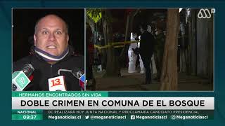 Doble crimen en El Bosque: Dos hermanos encontrados sin vida
