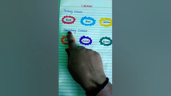 #Primary Colours And Secondary Colours #shorts #colors #ytshorts #viralvideo