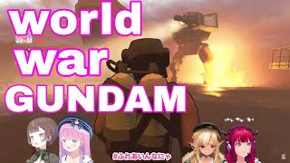 Himemori Luna Can't Stop Laughing At World War Gundam | Lethal Company [Hololive/Sub]