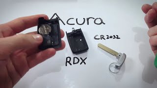 Acura RDX Key Fob Battery Replacement (2016  2020)