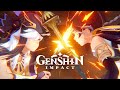 Cyno versus sethos epic battle cutscene animation  oathkeeper duel story quest act 2  genshin 46