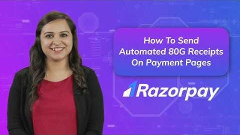 Simplifying 80G Receipts for NGOs with Razorpay Payment Pages