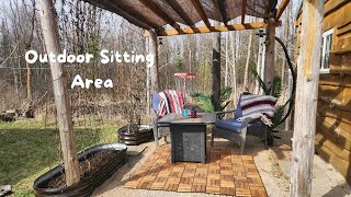 Upgrade Your Outdoor Sitting Area With These Outdoor Items Wood Patio Pavers Blankets Garden