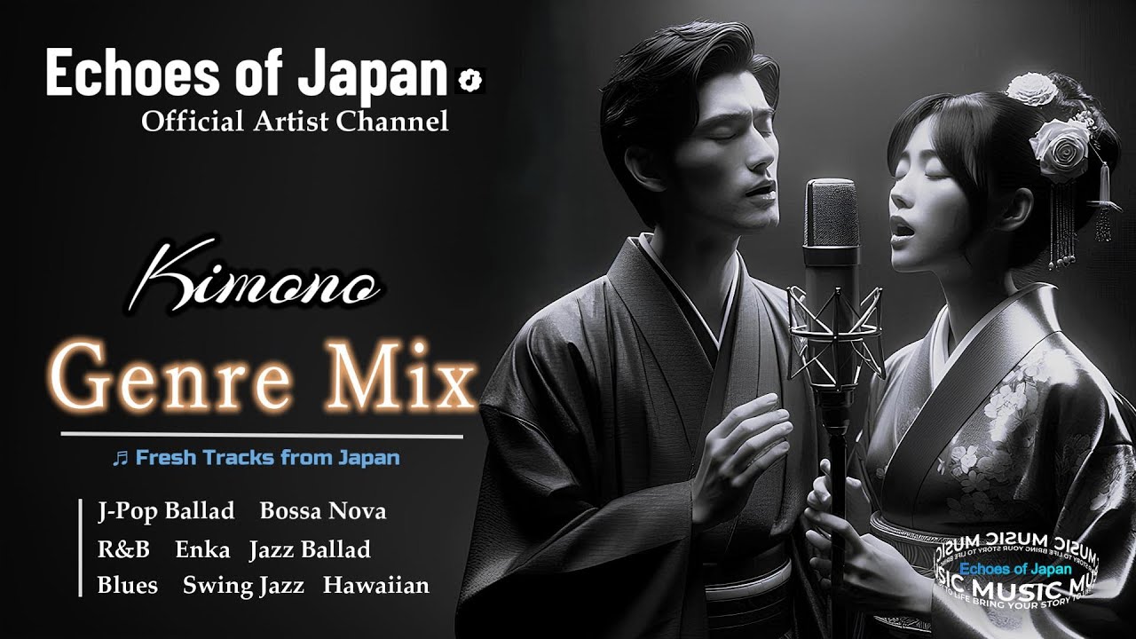 🇯🇵 Vol.36】Japanese Genre Mix – R&B to Enka | Music for Work