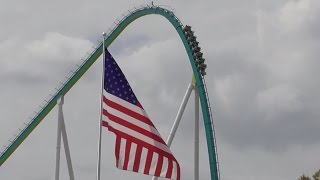 This monster of a ride opened at carowinds in march 2015, and broke
the record for tallest fastest giga coaster world. swoops ove...