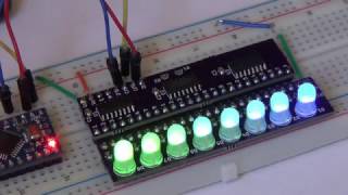 Psychedelic Colors Of Arduino 74Hc595 Rgb Led Shiftpwm