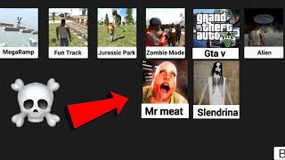 FRANKLIN PLAY 😰HORROR MR MEAT 🍖 MOD IN - INDIAN BIKES DRIVING 3D#indianbikedriving3d