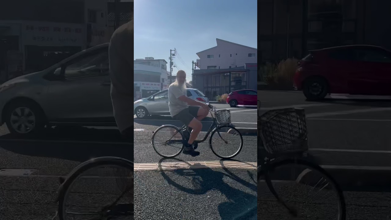 I’m a cycling Henro today!