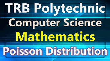 11. TRB Polytechnic CSE Mathematics Poisson Distribution | TRB Polytechnic CSE Study Material Maths