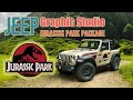 Jeep graphic studio lance le pack jurassic park pour wrangler et gladiator