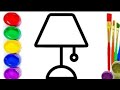 draw a picture of a lamp | нарисуй лампу | шамның суретін салу | ارسم صورة للمصباح