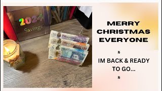 MERRY CHRISTMAS EVERYONE - LOW INCOME CASH STUFFING £125 - #cashstuffing #bedebtfree #cashunstuffing