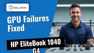 GPU failure on HP EliteBook 1040 G4 — Diagnosis &amp; solution 💻