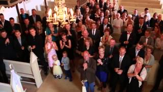 Incredible wedding video! Was made just 20 minutes before the bride arrived to the church!