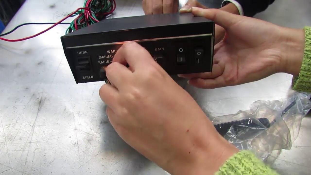 Source Ambulance Police Fire 100w siren amplifier