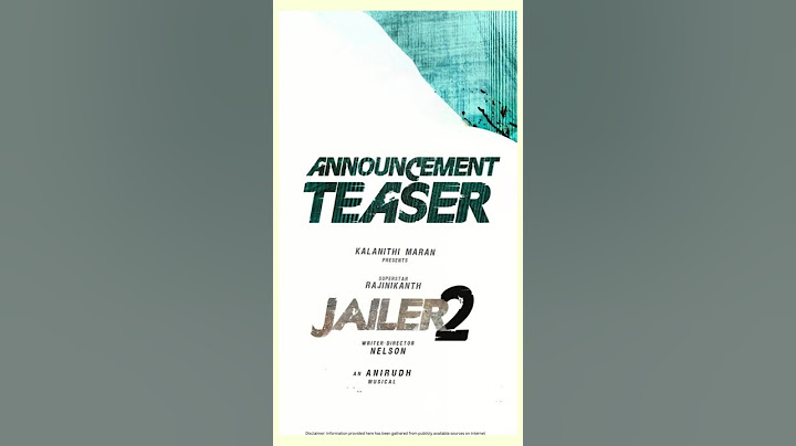 JAILER 2 - Announcement Teaser | Superstar Rajinikanth | Sun Pictures | Nelson | Anirudh
