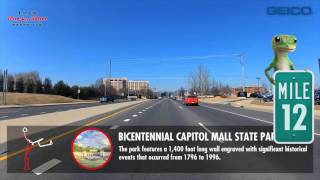 2016 St. Jude Rock 'n' Roll Nashville Marathon & 1/2 Marathon - Full Marathon Course Tour