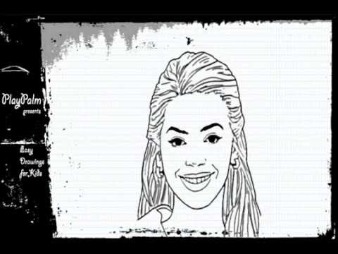 How to draw Beyonce - A raw try