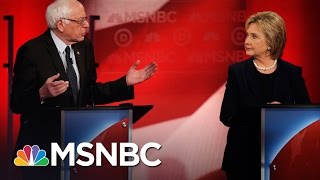 Bernie Sanders, Hillary Clinton Spar Over Being A Progressive | Democratic Debate | MSNBC