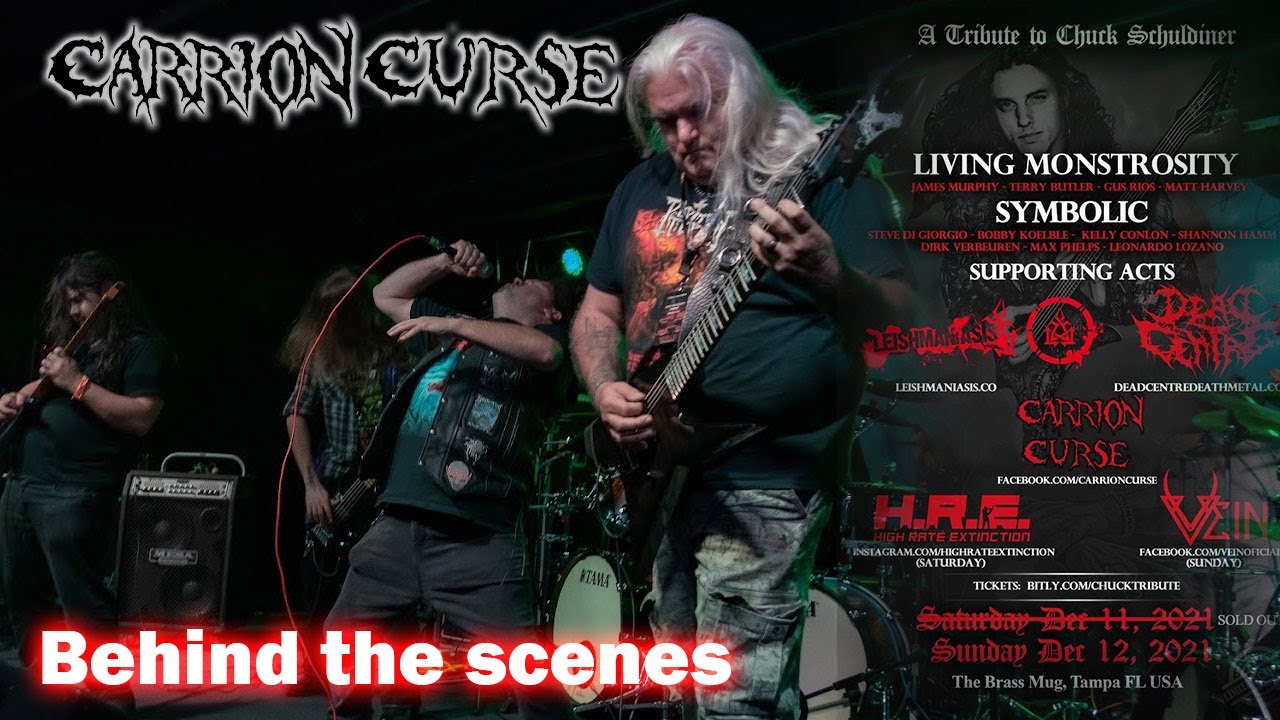 (UNSIGNED BAND) Opens DEATH Tribute Shows! 12.11 /12.12 2021