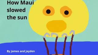 How Maui slowed the sun - an ebook